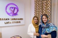 اکستنشن مژه والیوم روسی با کیفیتی عالی در فرشته تهران